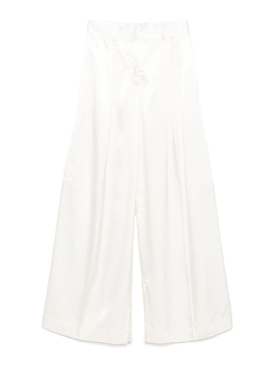 Jil Sander Pantalons Décontractés - Blanc