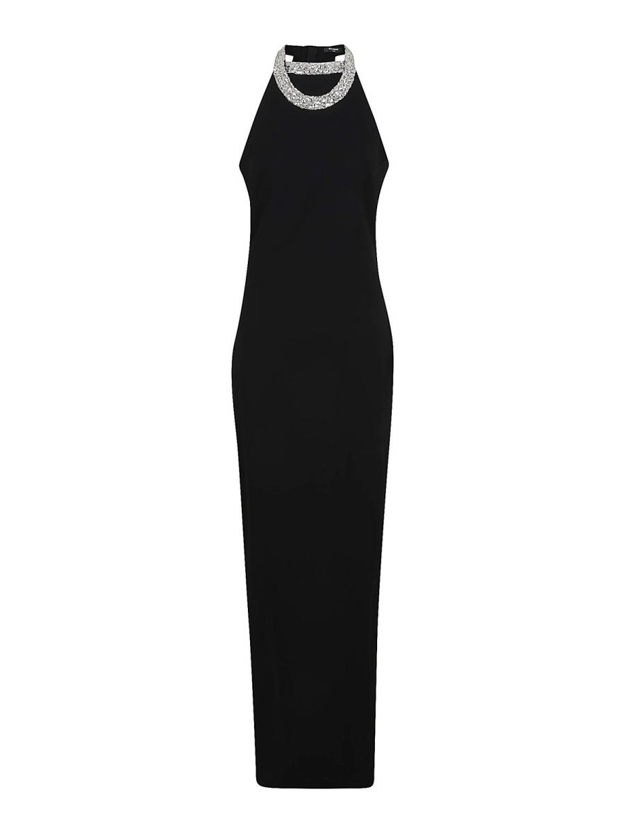 Balmain Maxi Robe - Noir