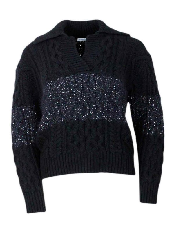 Malo Pull Col Rond - Noir