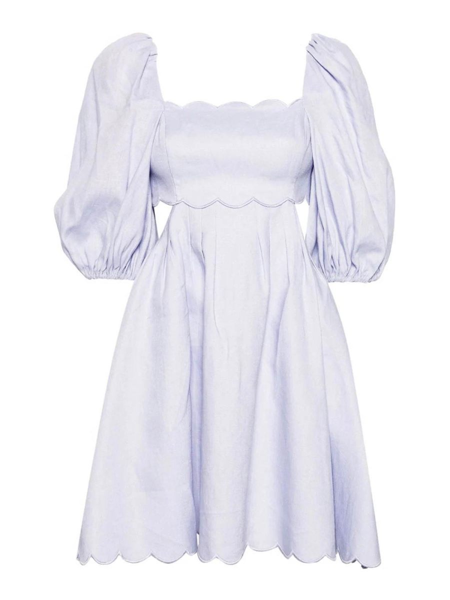 Zimmermann Robe Courte - Violet Clair