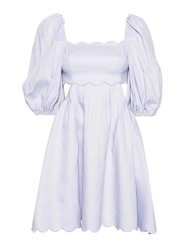 Zimmermann Robe Courte - Violet Clair
