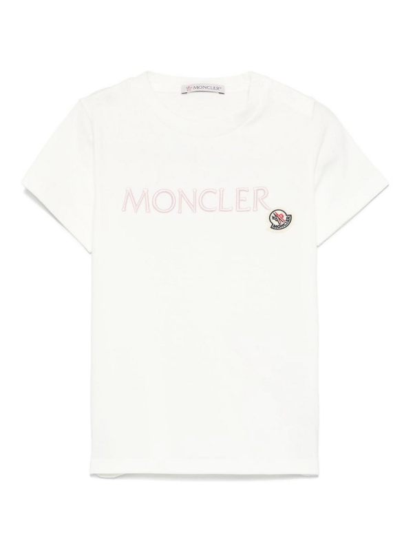 Moncler Jr T-Shirt - Blanc