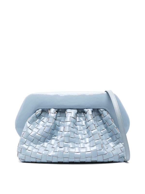 Themoirè Sac Porté Épaule - Bleu