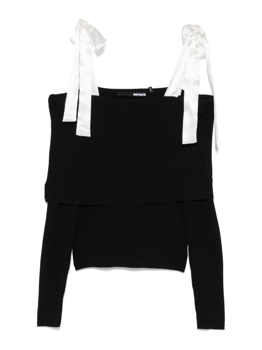 Rotate Birger Christensen Top - Noir