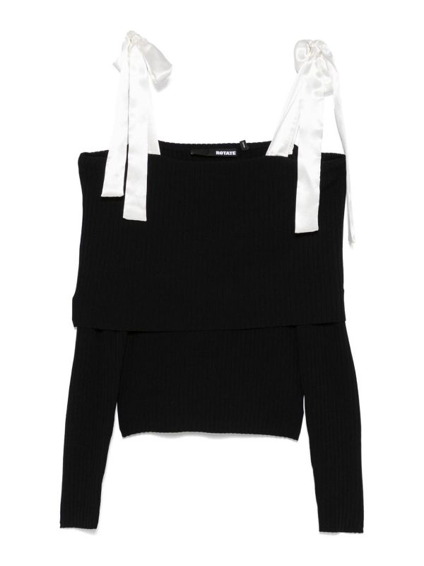 Rotate Birger Christensen Top - Noir
