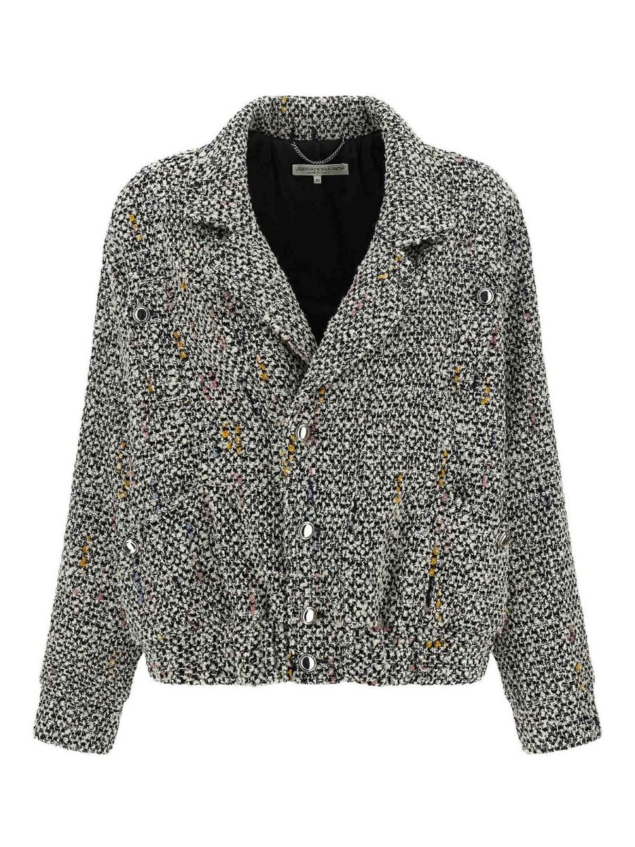 Alessandra Rich Veste Casual - Blanc
