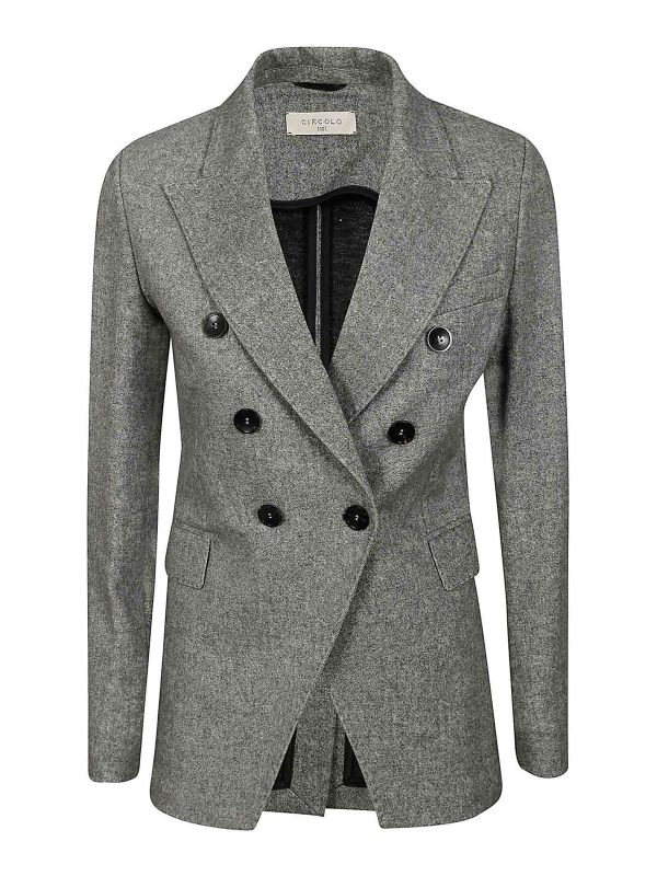Circolo 1901 Manteau Court - Gris