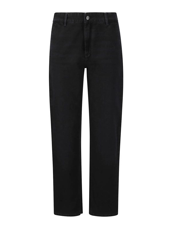 Carhartt Pantalons Décontractés - Noir