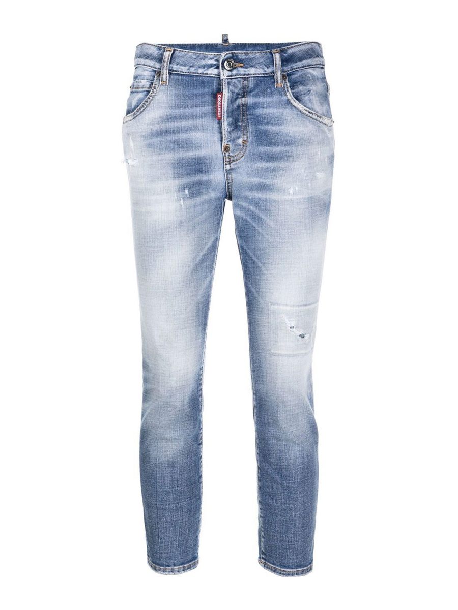 Dsquared2 Jean Droit - Bleu
