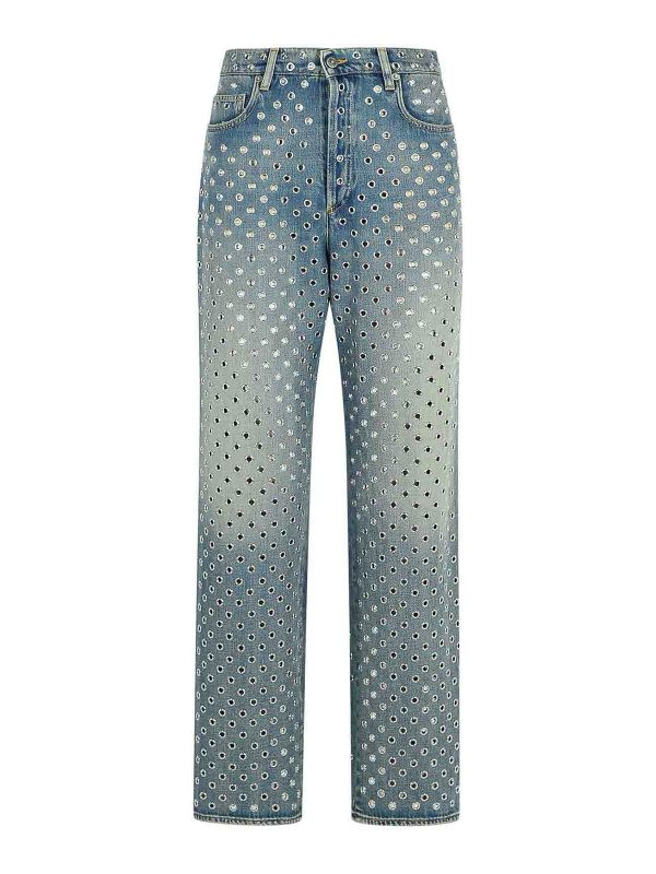 Golden Goose Jean Bootcut - Bleu Clair