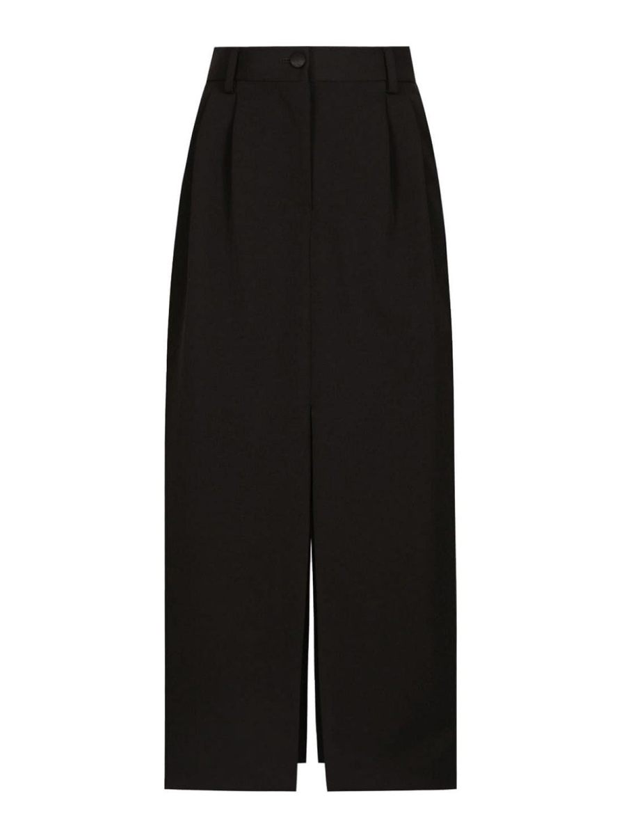 Dolce & Gabbana Jupe Midi - Noir