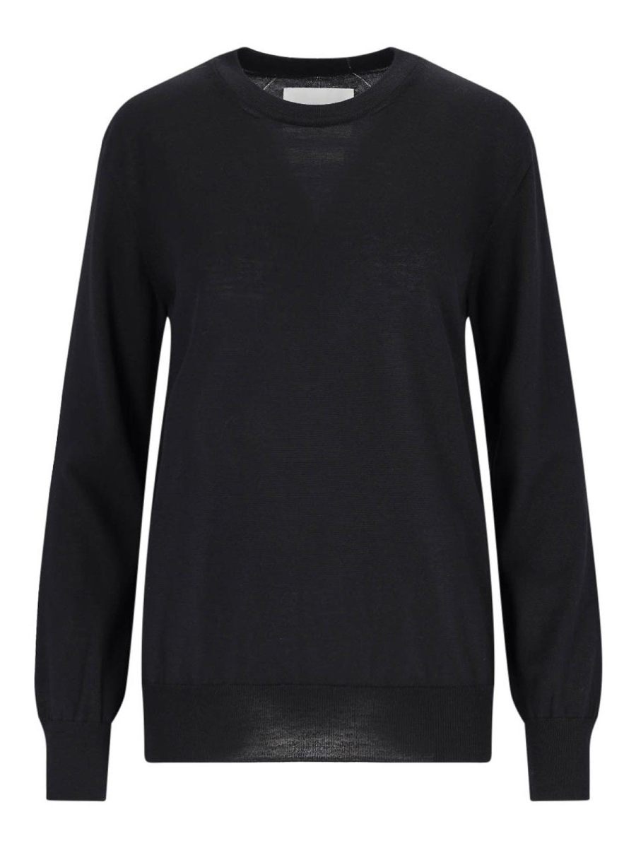 Jil Sander Pull Col Bateau - Bleu