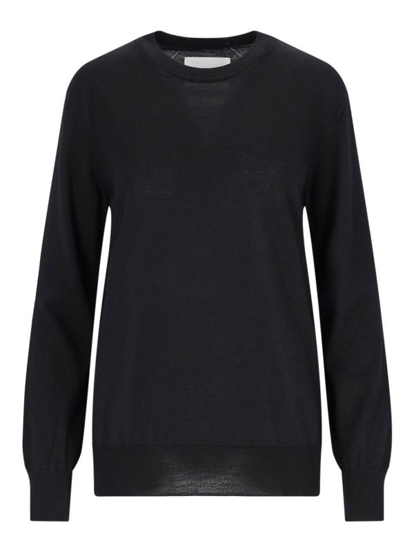 Jil Sander Pull Col Bateau - Bleu