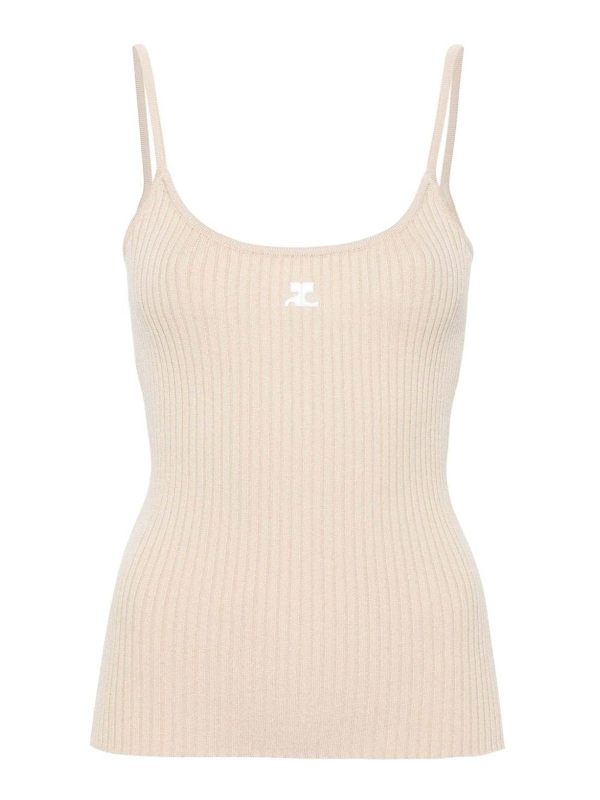 Courreges Top - Beige