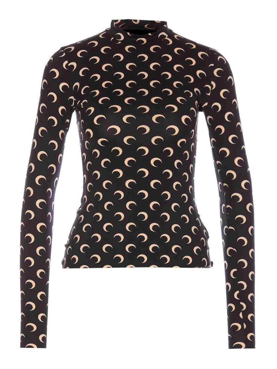 Marine Serre Top - Noir