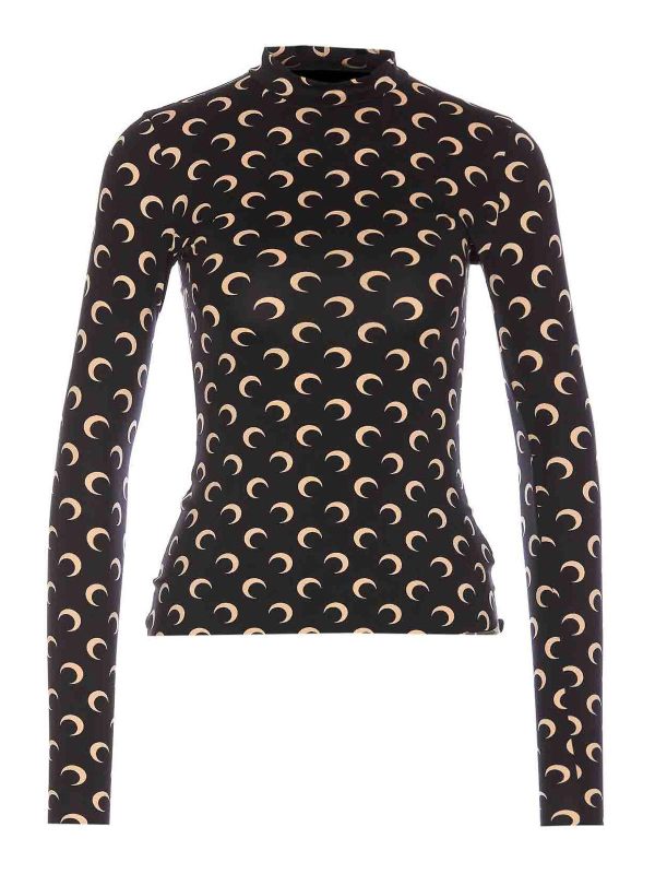 Marine Serre Top - Noir