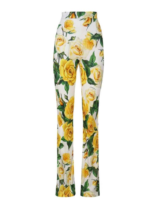 Dolce & Gabbana Pantalons Décontractés - Blanc