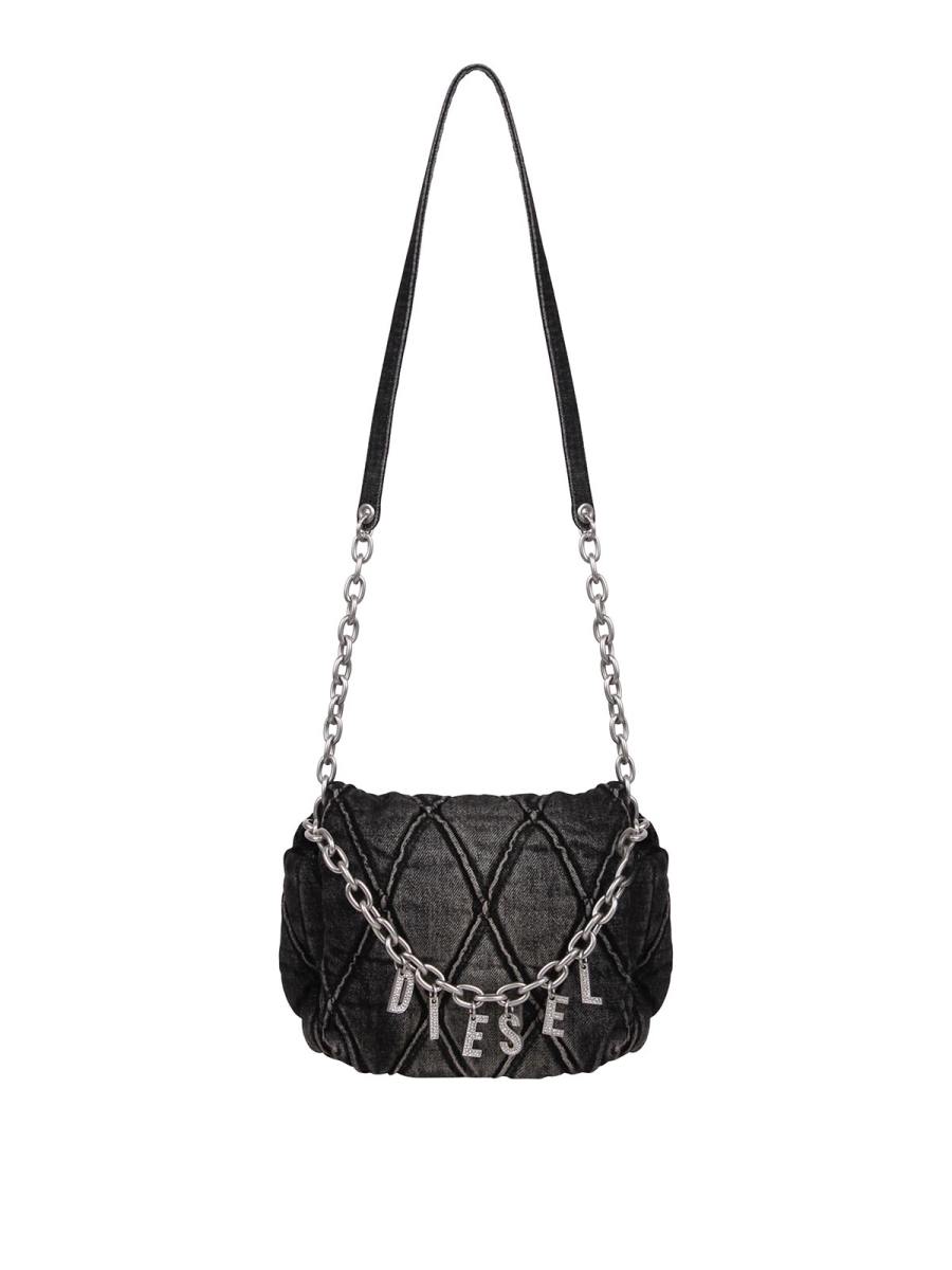 Diesel Sac Porté Épaule - Noir