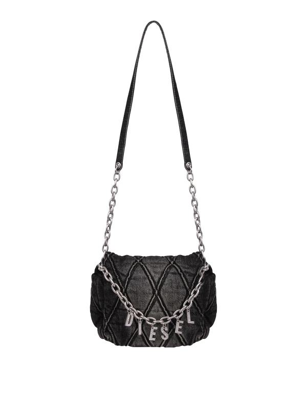 Diesel Sac Porté Épaule - Noir