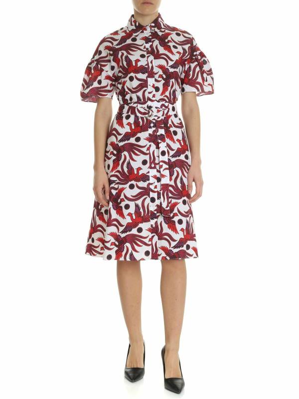 Kenzo Robe Au Genou - Multicolore