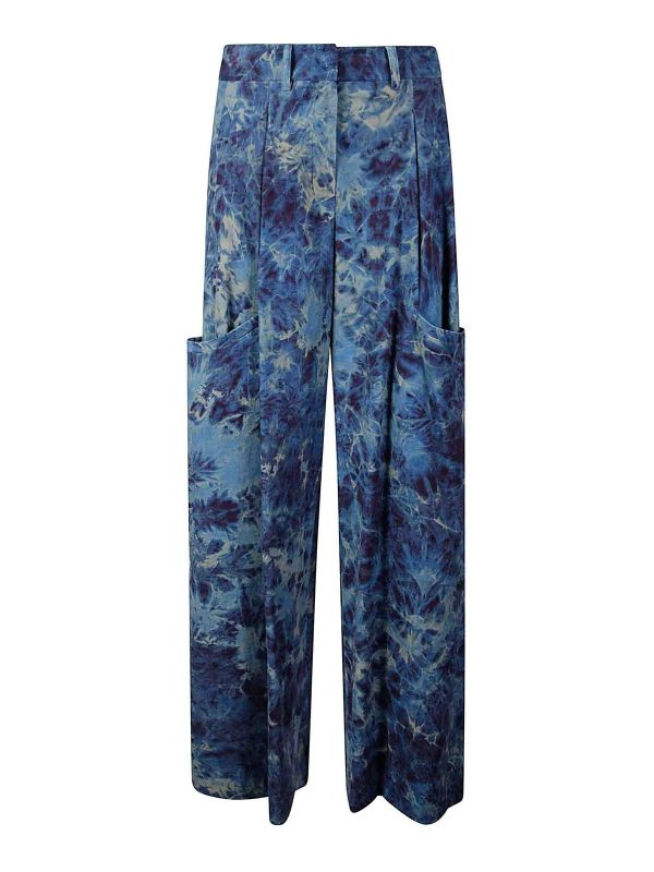 Jejia Pantalons Décontractés - Gris Clair