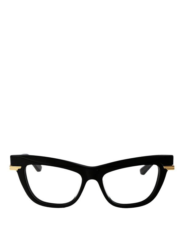 Bottega Veneta Lunettes De Soleil - Noir