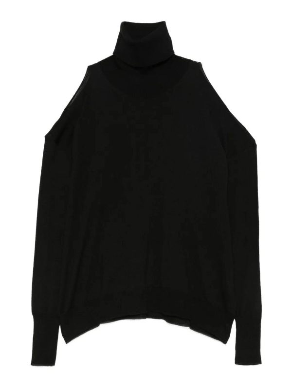 Roberto Collina Pull Col Roulé - Noir