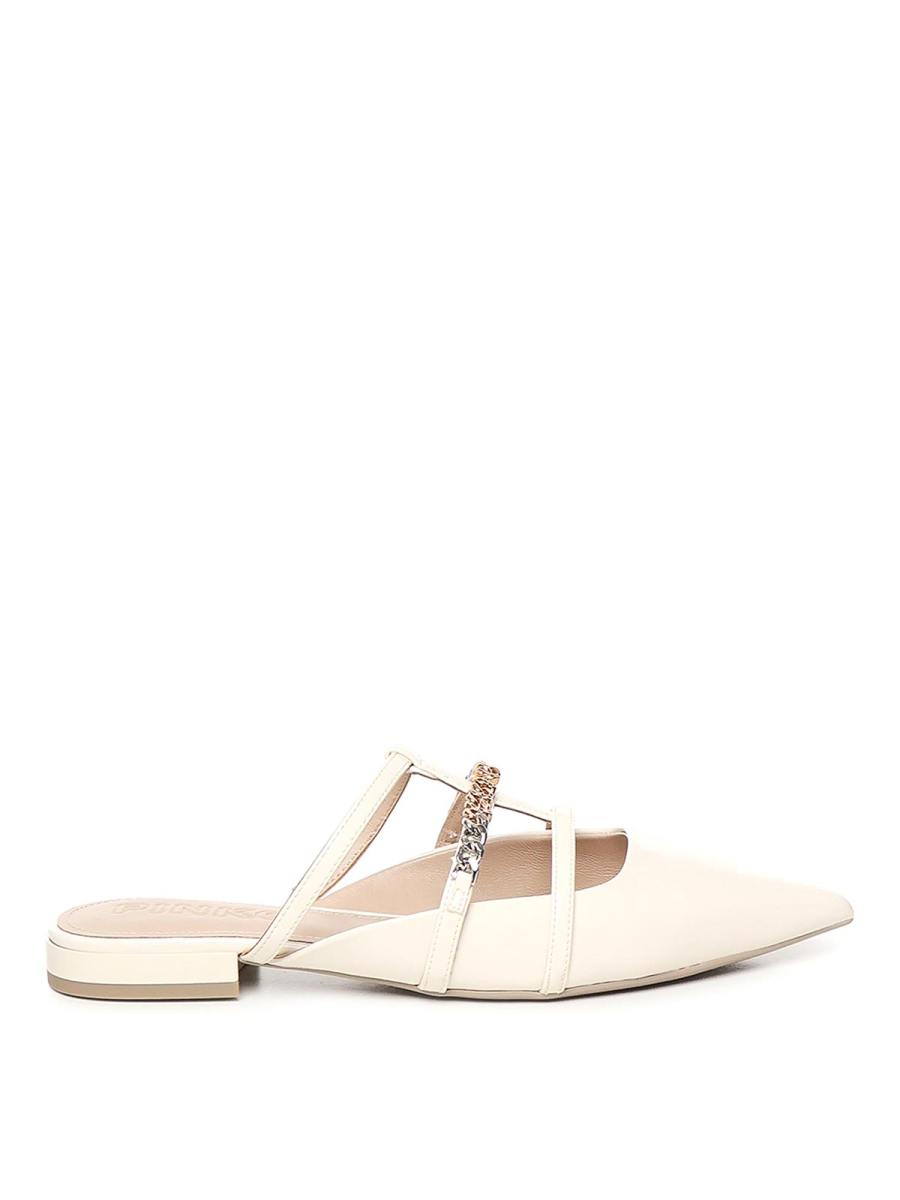 Pinko Mules - Blanc