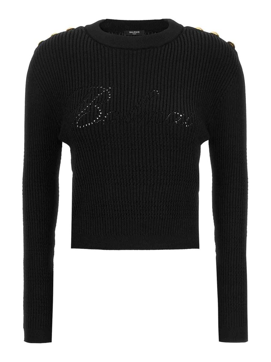 Balmain Pull Col Rond - Balmain