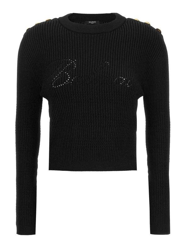 Balmain Pull Col Rond - Balmain