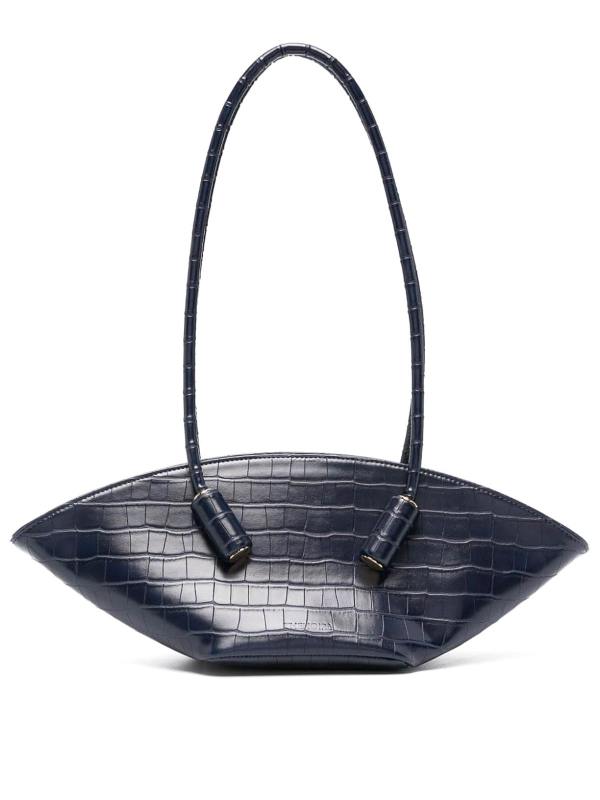 Themoirè Sac Bandoulière - Bleu