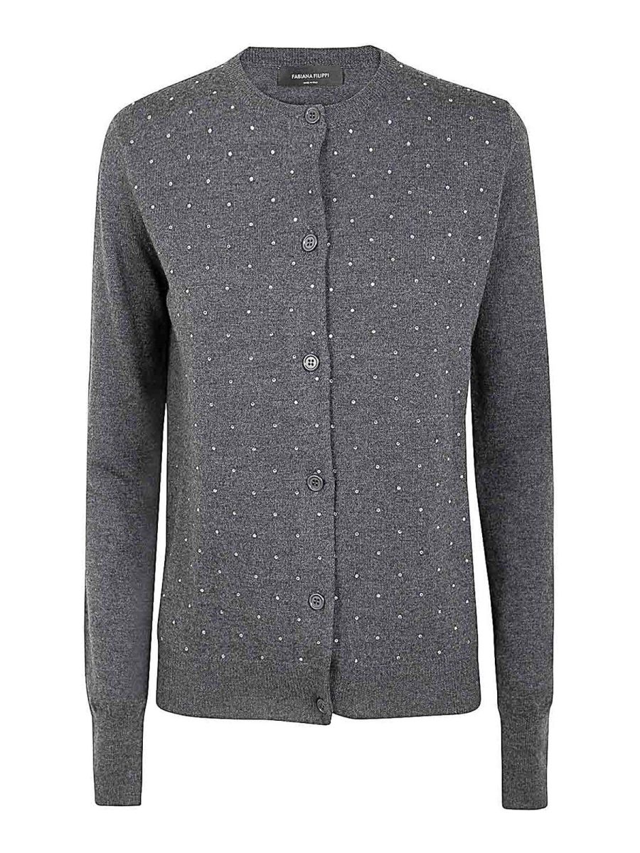 Fabiana Filippi Cardigan - Gris