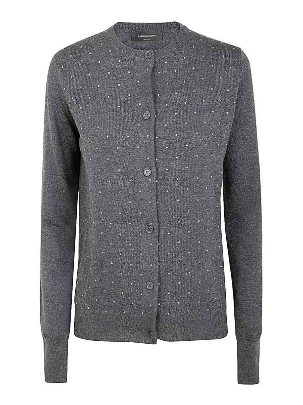 Fabiana Filippi Cardigan - Gris