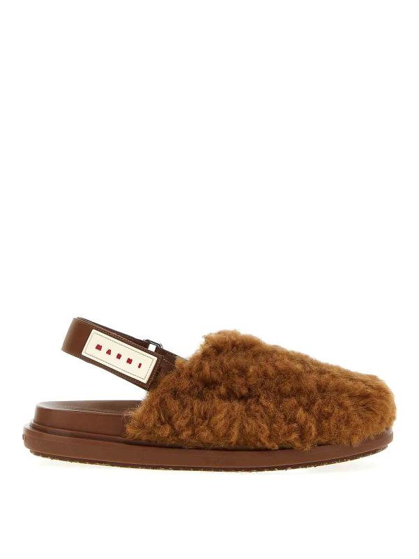 Marni Mules - Marron