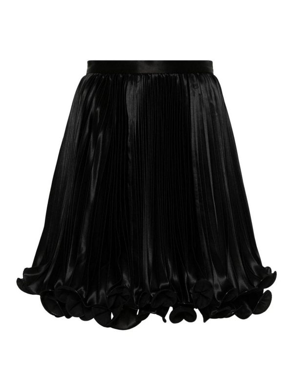 Balmain Jupe Midi - Noir