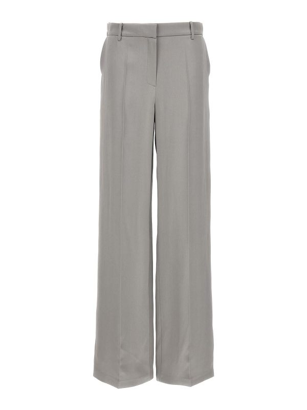 Magda Butrym Pantalons Décontractés - Gris
