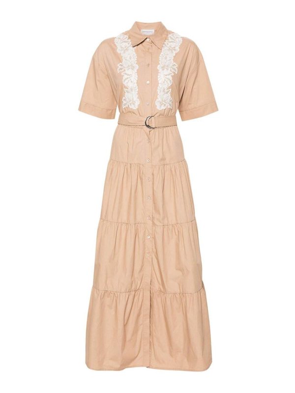 Ermanno Firenze Robe Courte - Beige