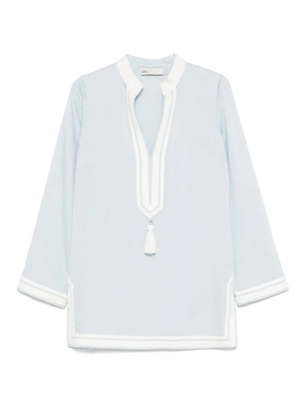 Tory Burch Tunique - Bleu Clair