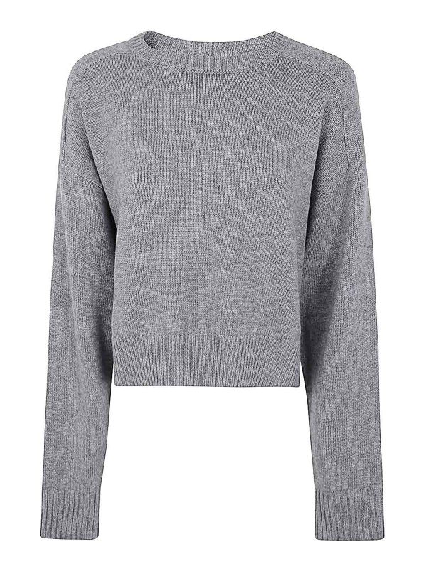 Loulou Studio Pull Col Rond - Gris