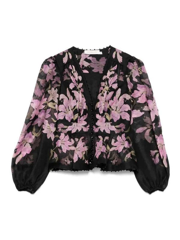 Zimmermann Blouse - Violet