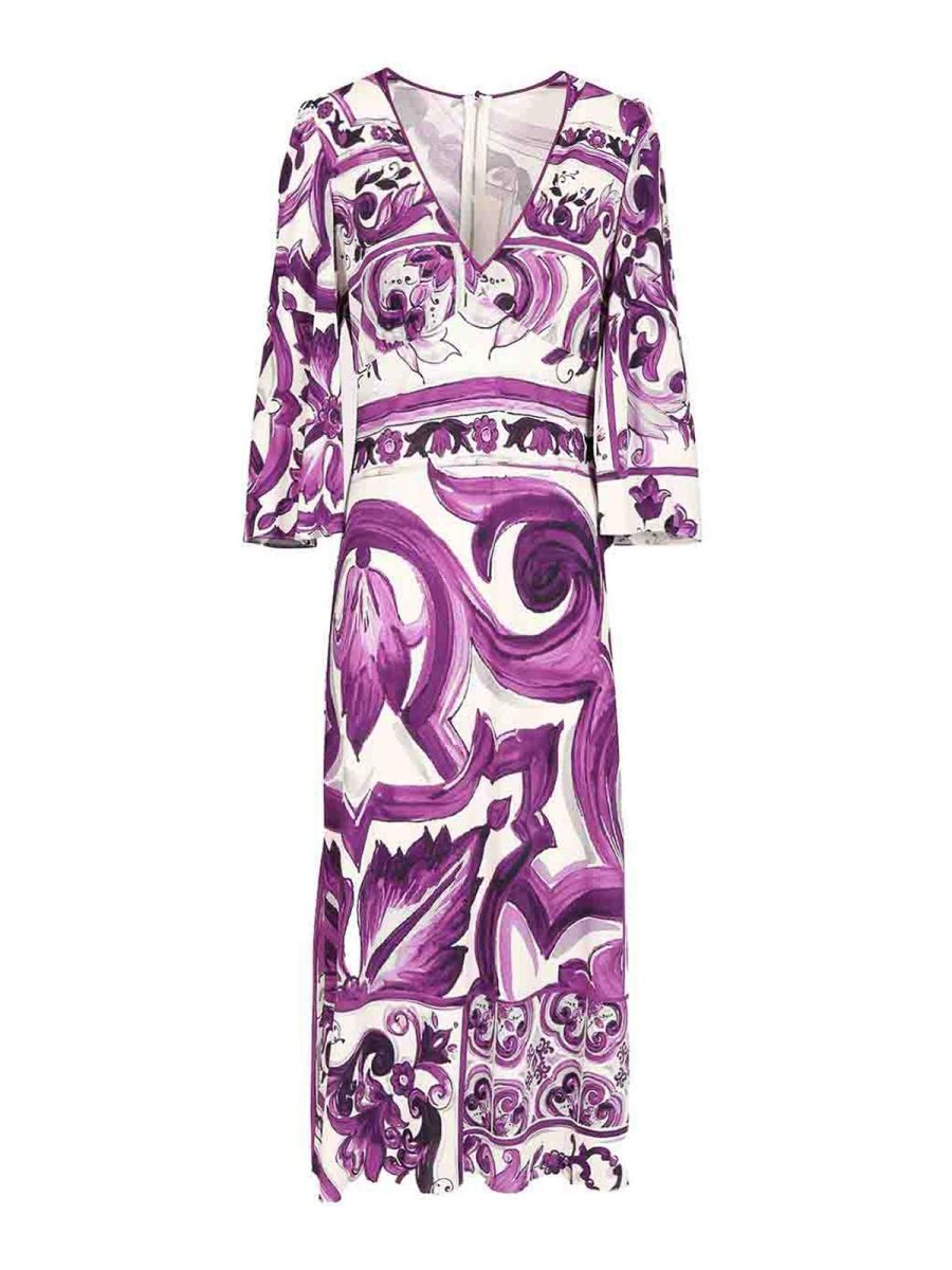 Dolce & Gabbana Robe De Soirée - Violet