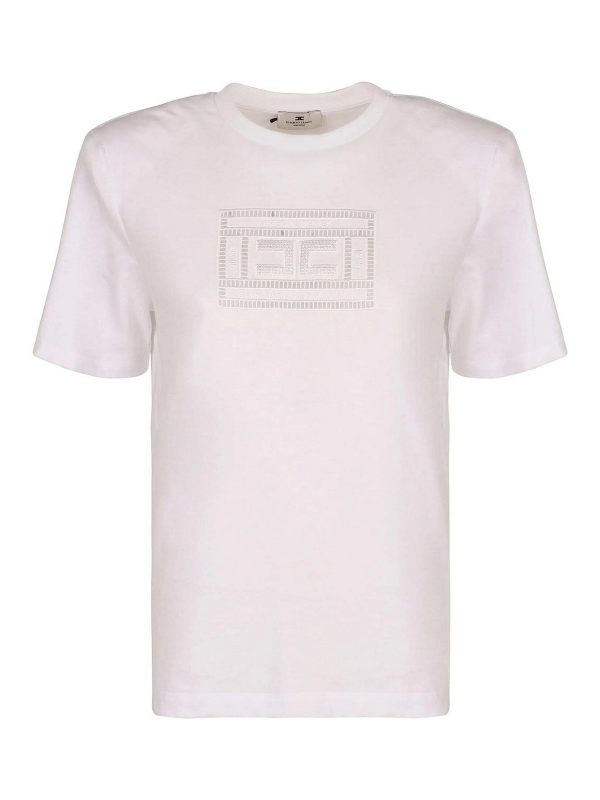 Elisabetta Franchi T-Shirt - Blanc