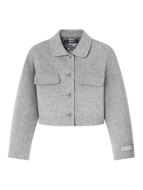 Versace Veste Casual - Gris