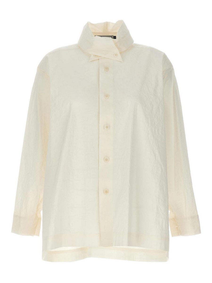 Pleats Please Issey Miyake Chemise - Blanc