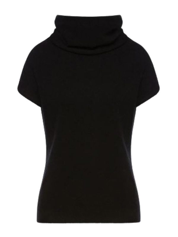 Alberta Ferretti Pull Col Rond - Noir