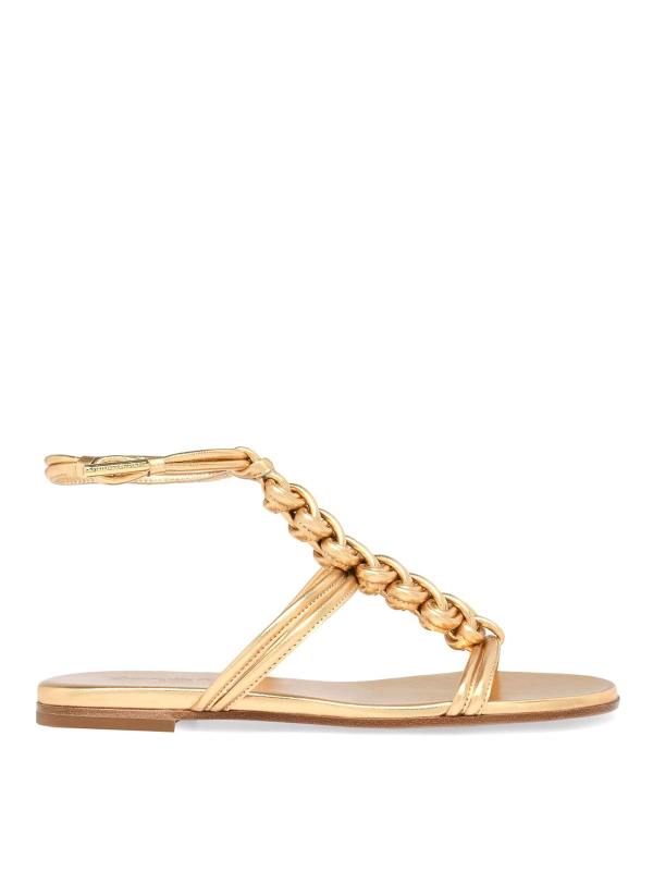 Gianvito Rossi Sandales - Or