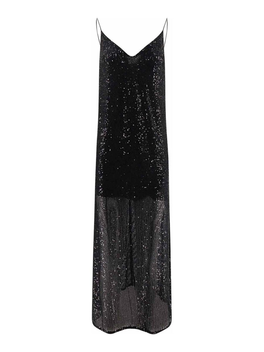 The Nina Studio Maxi Robe - Noir