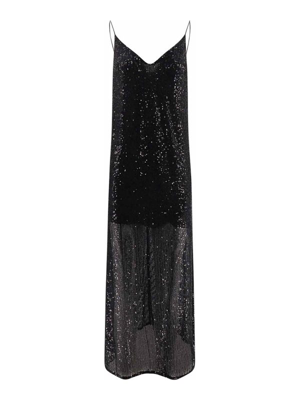 The Nina Studio Maxi Robe - Noir