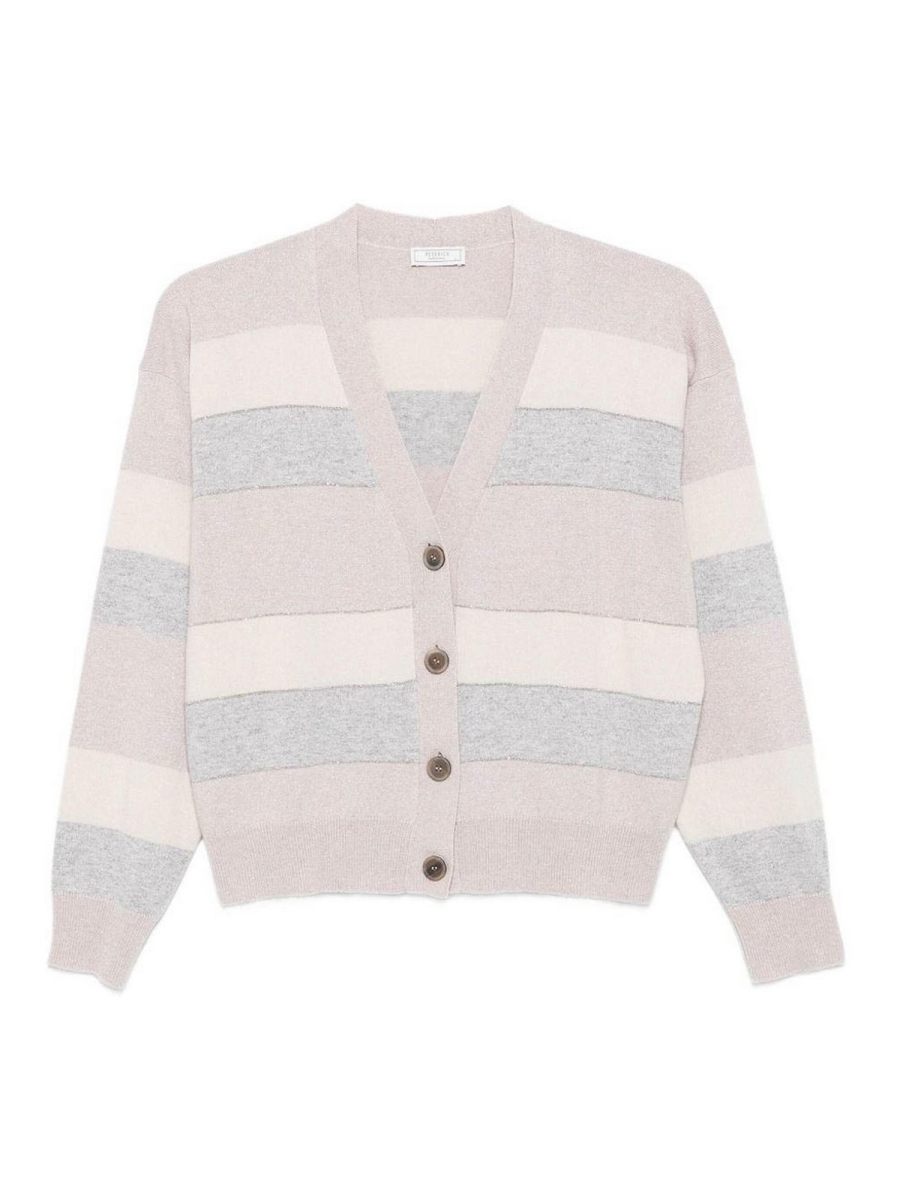 Peserico Pull Col Rond - Beige