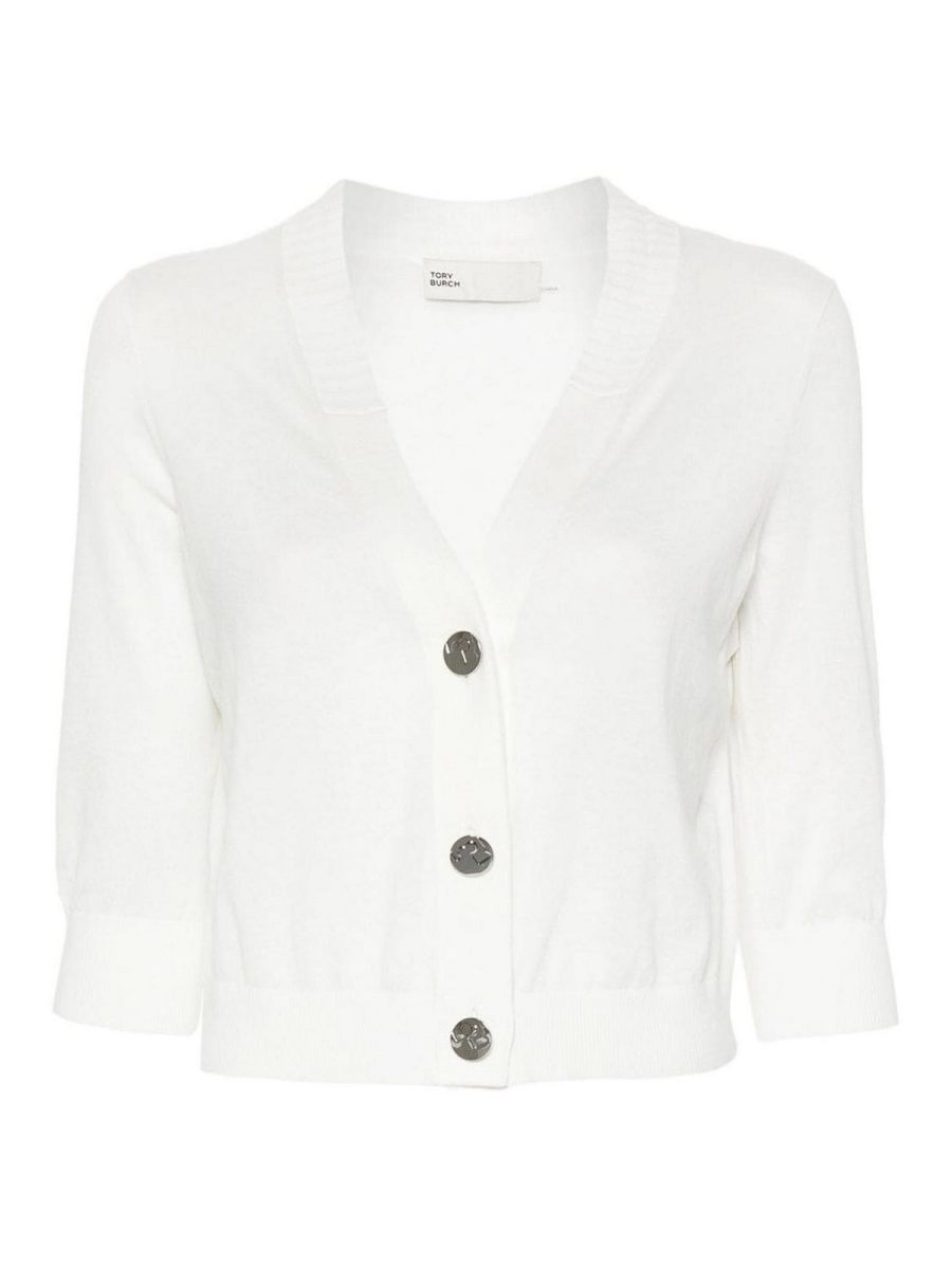 Tory Burch Cardigan - Blanc